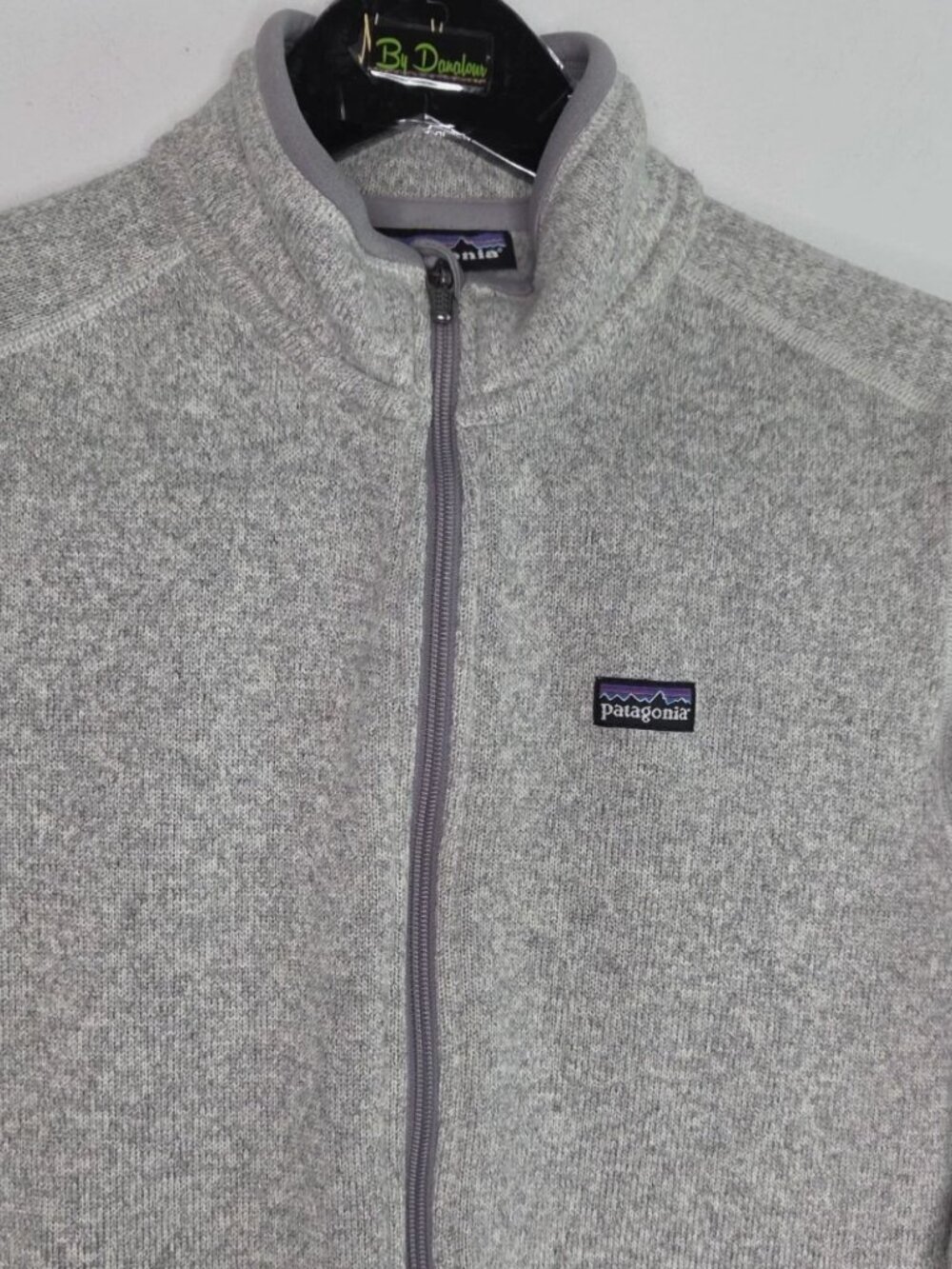 Patagonia Mens Gray Full-Zip Fleece Jacket With Zippered Pockets Large - Picture 7 of 7